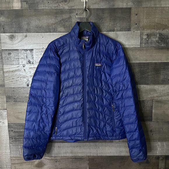 SOLD Patagonia Womens Down Jacket Large - Picture 1 of 4